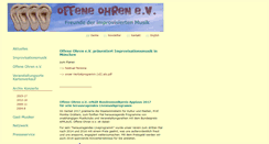Desktop Screenshot of offeneohren.org